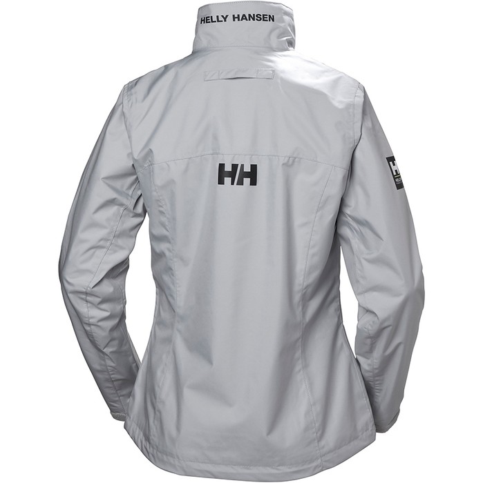 2022 Helly Hansen Womens Crew Jacket Grey Fog 30297